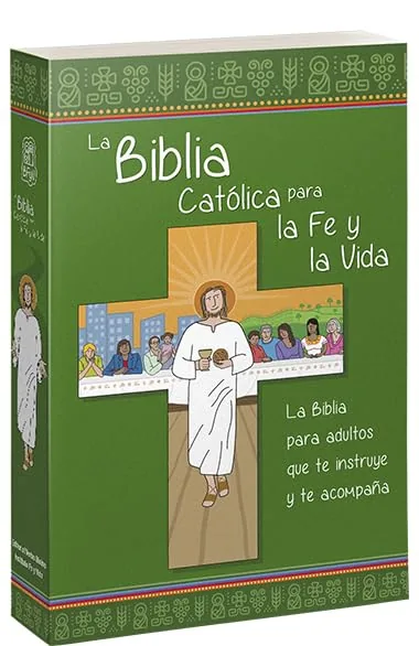 La Biblia Católica para la Fe y la Vida, edición una tinta, rústica (Verbo Divino)