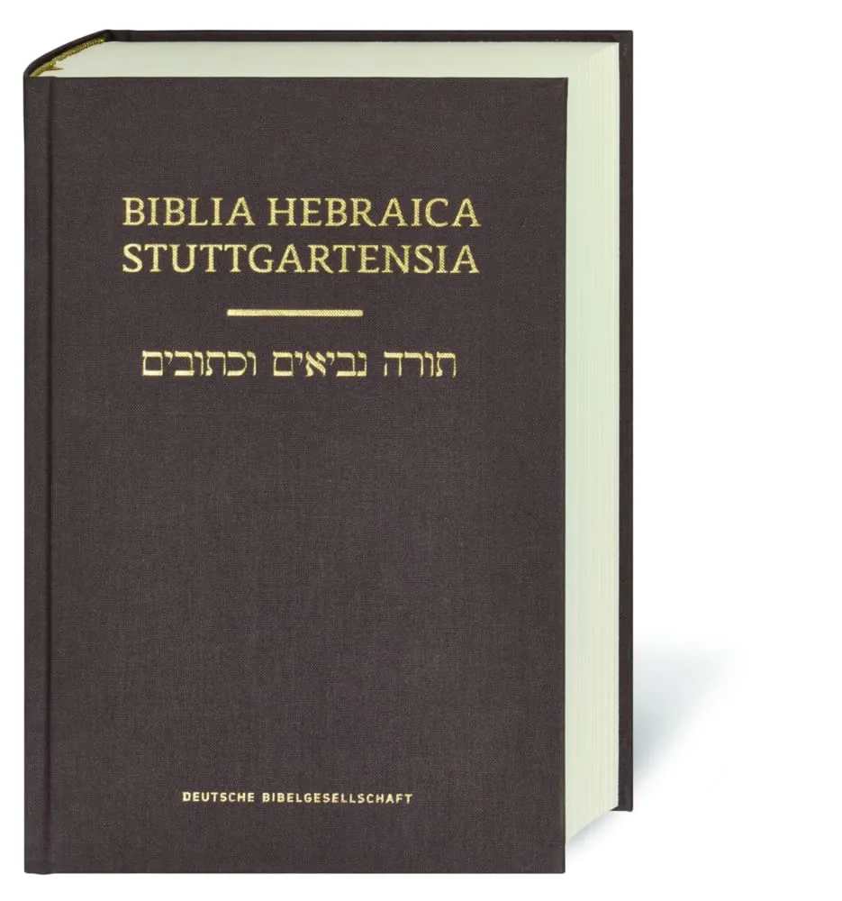 Biblia Hebraica Stuttgartensia, cartoné, letra grande (Deutsche Bibelgesellschaft)
