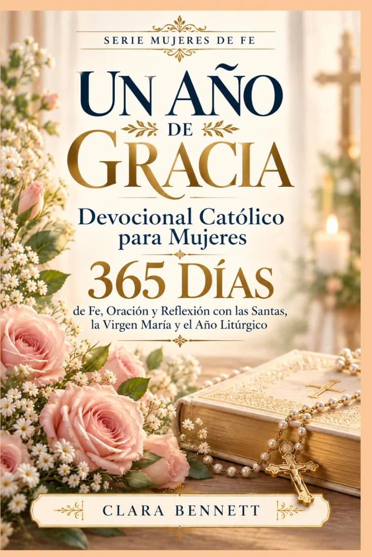 Un año de gracia: devocional católico para mujeres, 365 días con las santas, la Virgen María y el año litúrgico